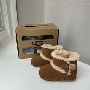 UGG Lemmy Brown Kids Boots